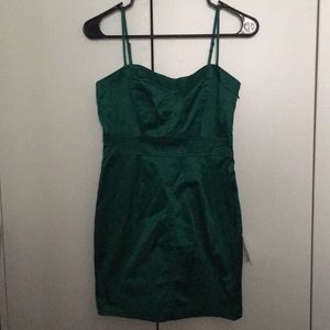 NWT Forever 21 Emerald Mini Dress sz Small💚